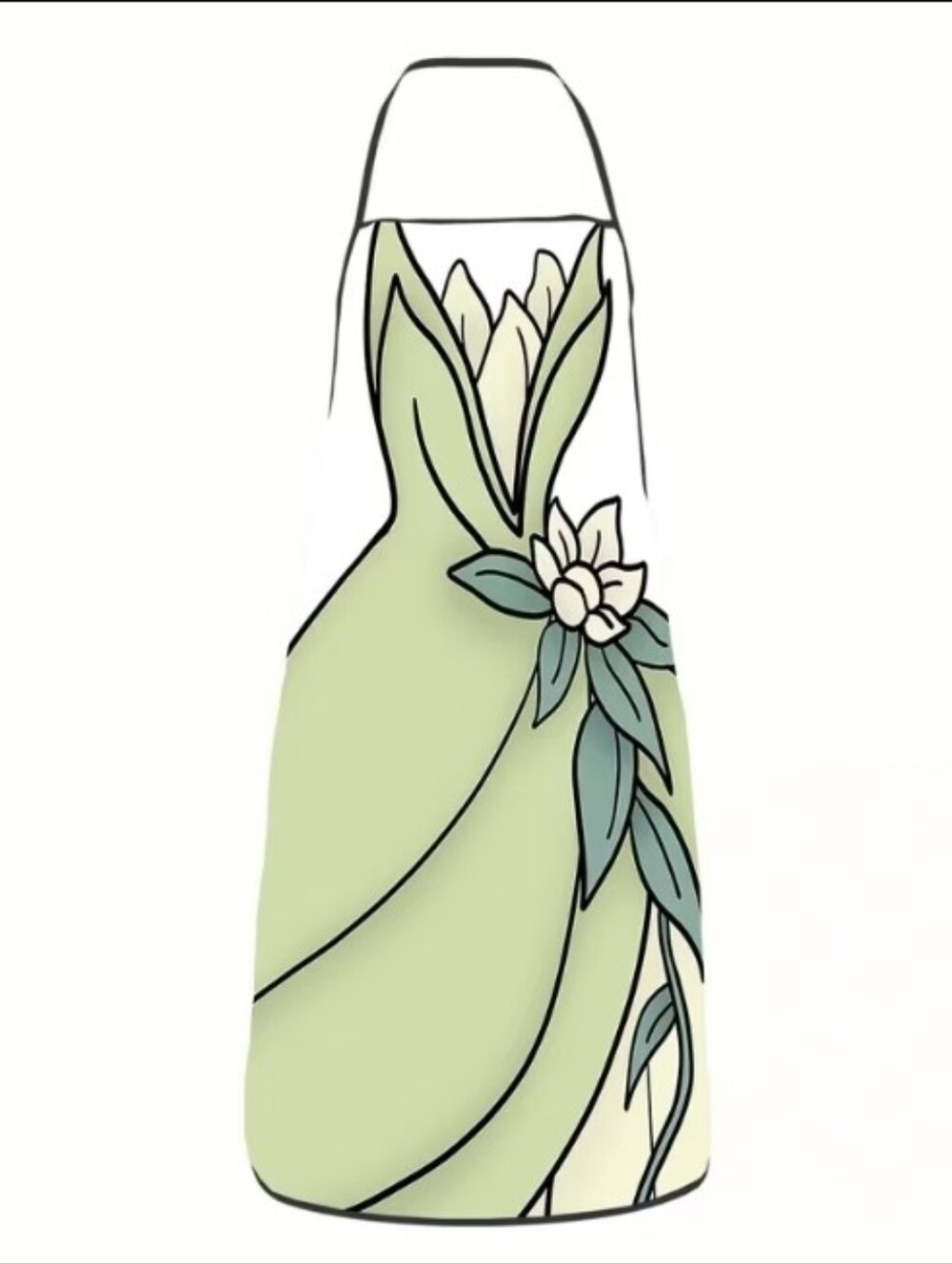 Princess Tiana Princess & the Frog Themed Apron Disney Theme